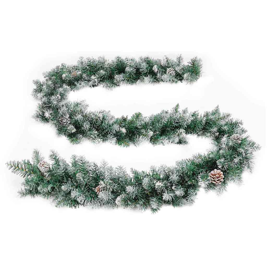 Kerstslinger met LED-lampjes 2,7 m PVC groen is nu te koop bij PeponiXL, paradijselijk wonen!