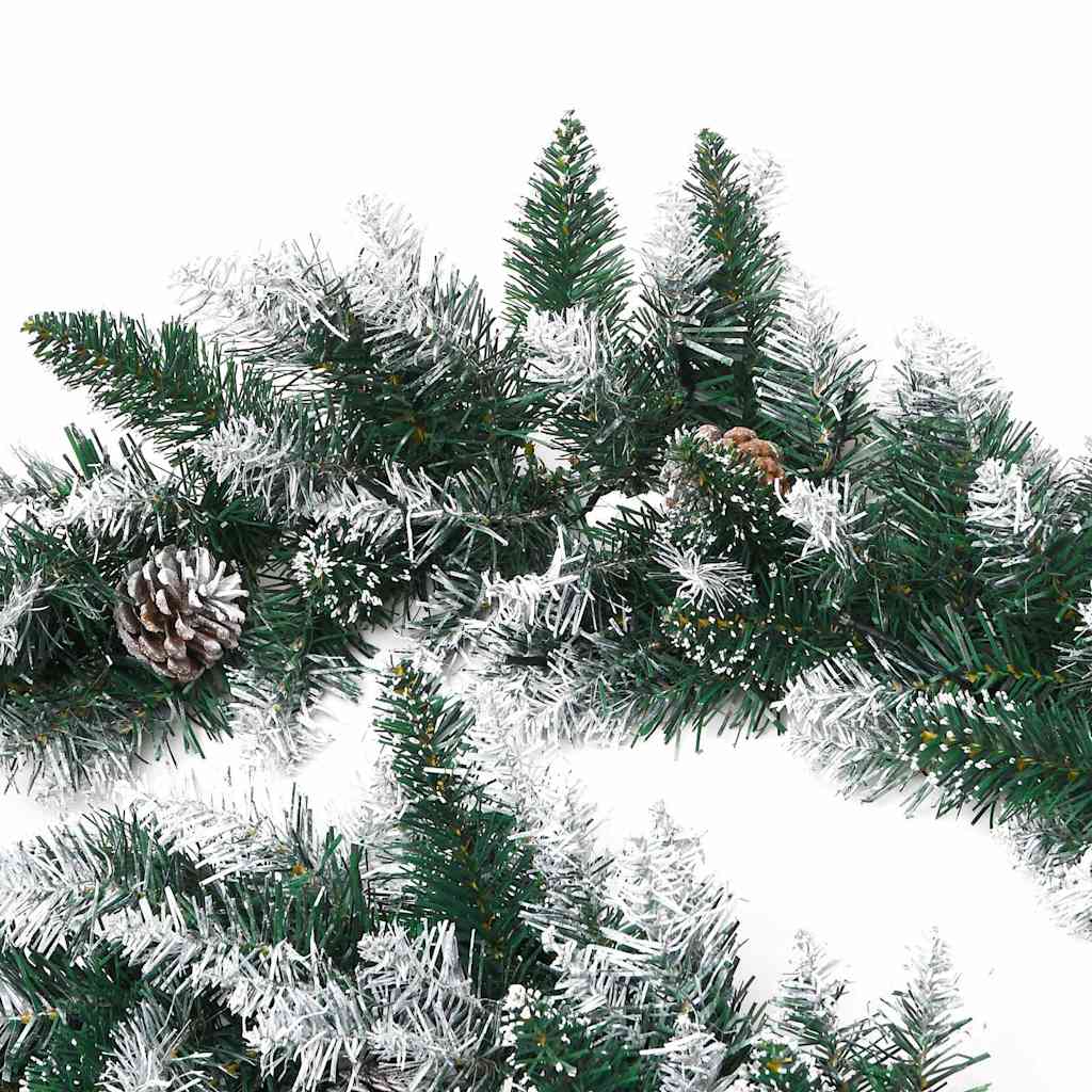 Kerstslinger met LED-lampjes 2,7 m PVC groen is nu te koop bij PeponiXL, paradijselijk wonen!