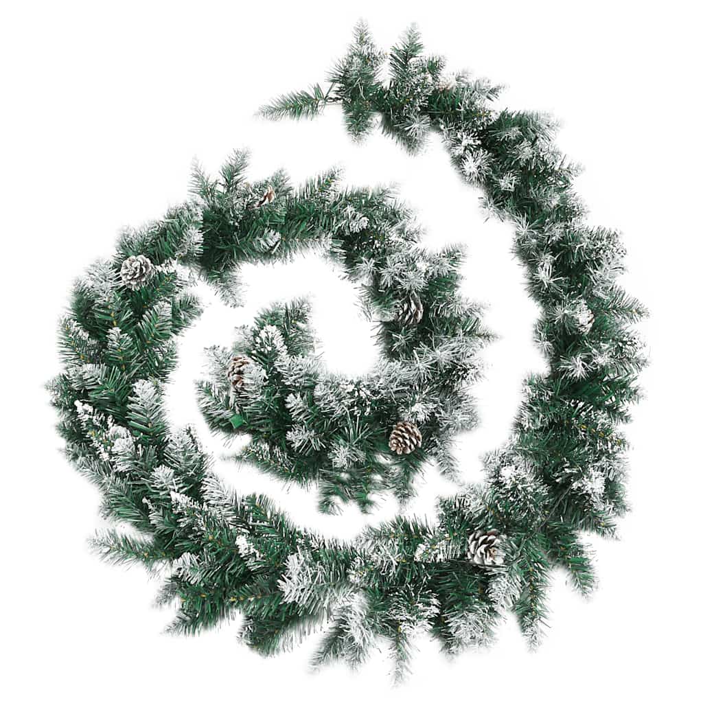 Kerstslinger met LED-lampjes 5,2 m PVC groen is nu te koop bij PeponiXL, paradijselijk wonen!