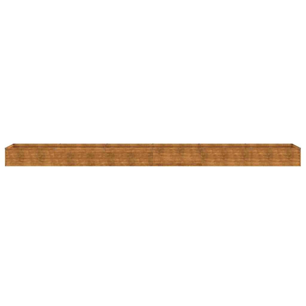 Verhoogde tuinbak 580x50x36 cm cortenstaal is nu te koop bij PeponiXL, paradijselijk wonen!