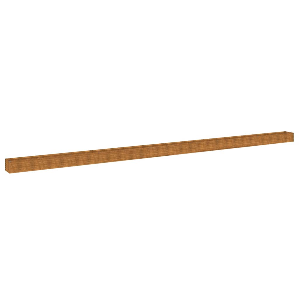 Plantenbak verhoogd 1152x50x36 cm cortenstaal is nu te koop bij PeponiXL, paradijselijk wonen!