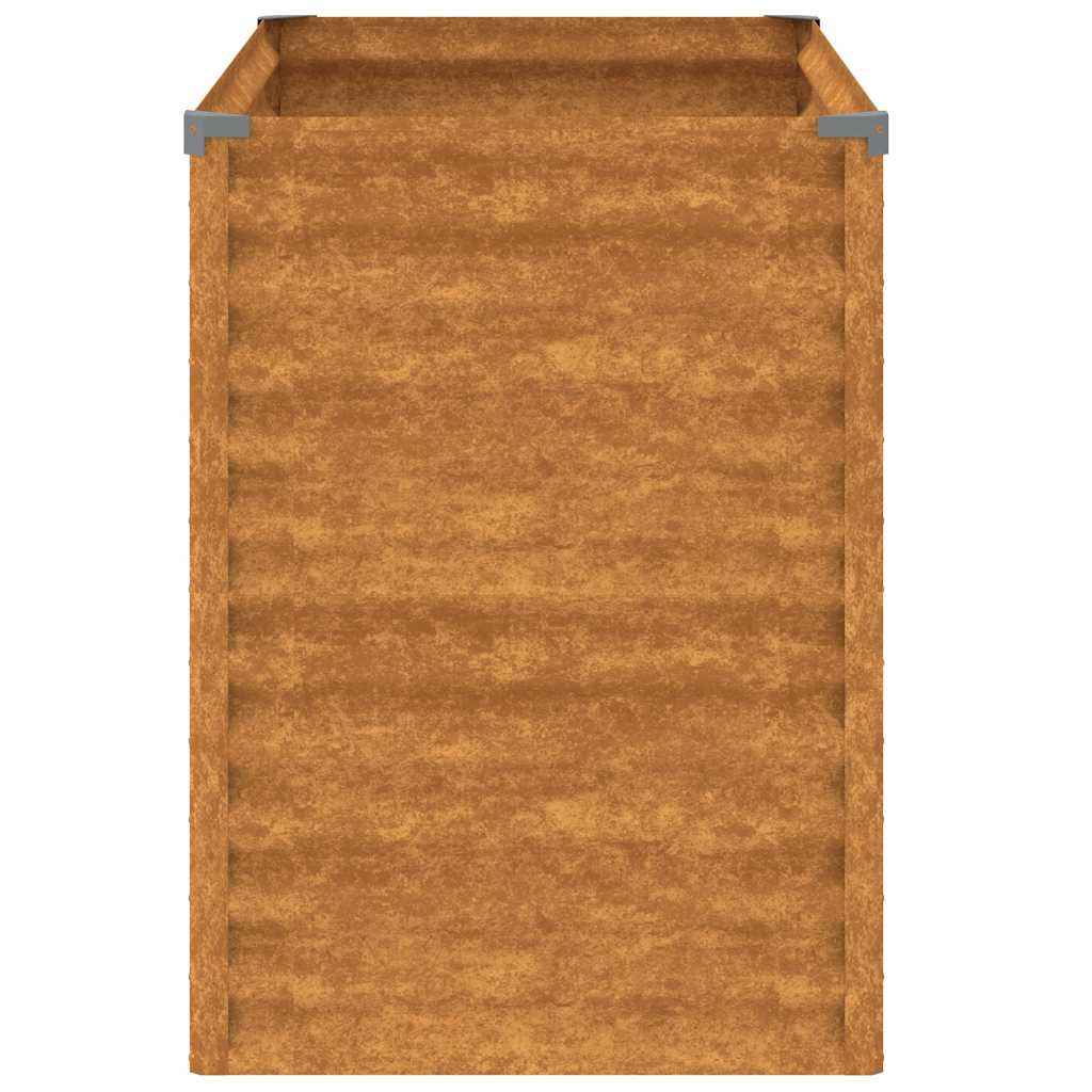 Verhoogde tuinbak 100x50x69 cm cortenstaal is nu te koop bij PeponiXL, paradijselijk wonen!
