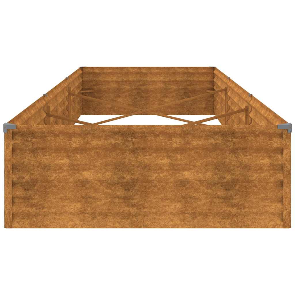 Plantenbak verhoogd 291x100x36 cm cortenstaal is nu te koop bij PeponiXL, paradijselijk wonen!