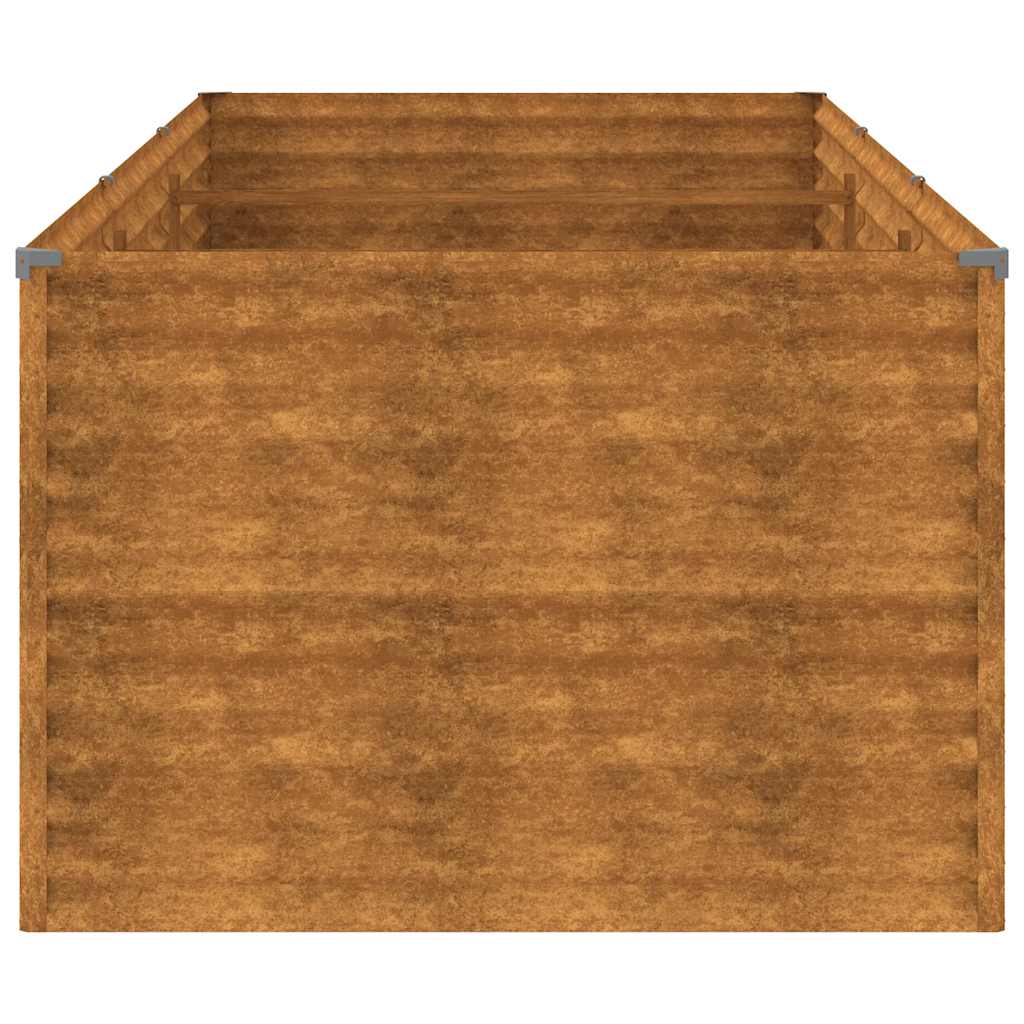 Plantenbak verhoogd 290x100x69 cm cortenstaal is nu te koop bij PeponiXL, paradijselijk wonen!