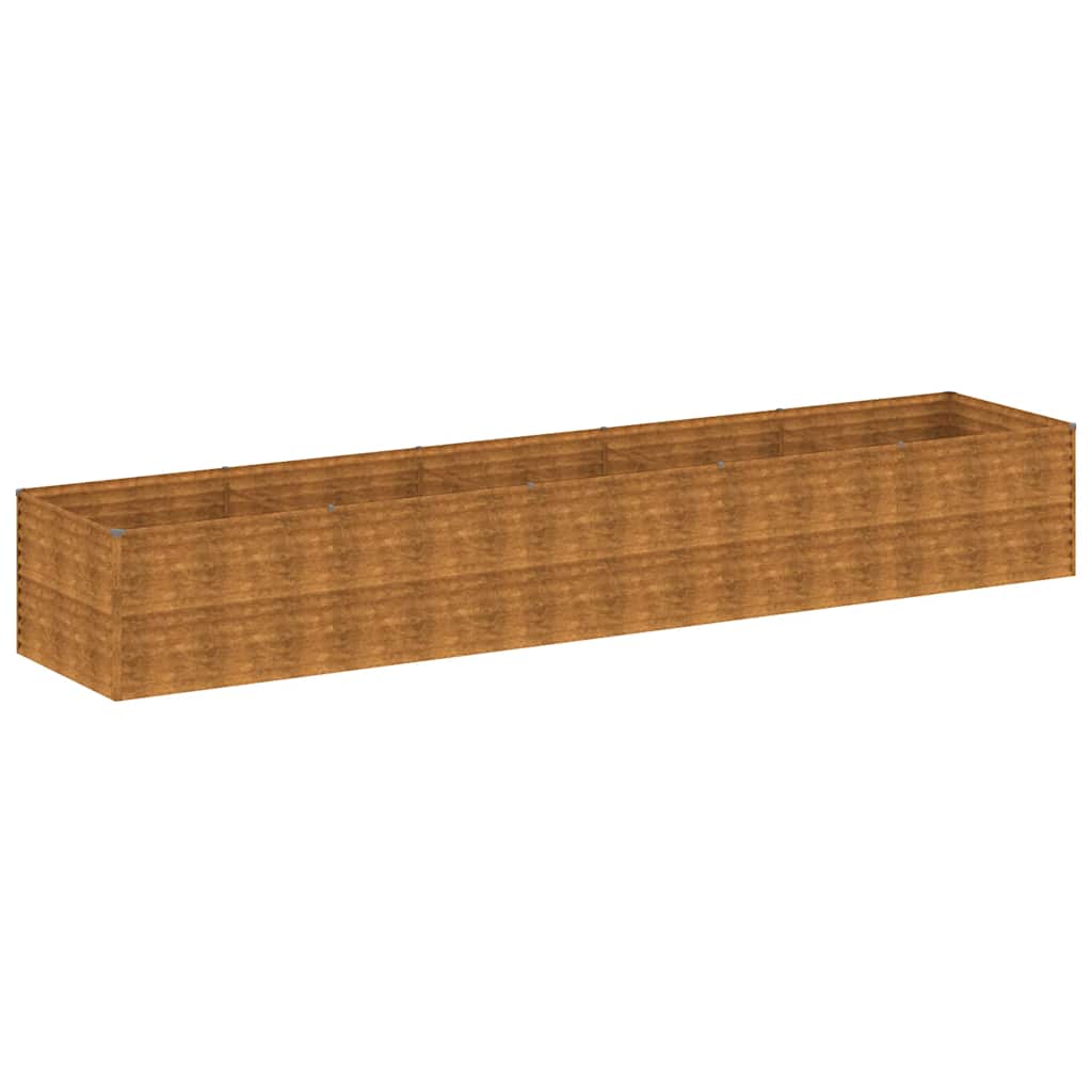 Plantenbak verhoogd 479x100x69 cm cortenstaal is nu te koop bij PeponiXL, paradijselijk wonen!