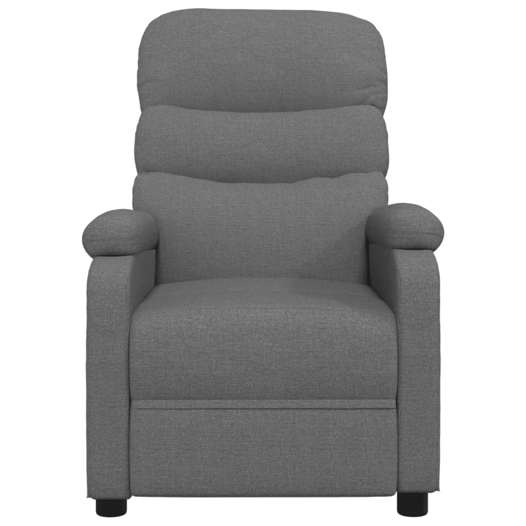 Fauteuil verstelbaar stof donkergrijs is nu te koop bij PeponiXL, paradijselijk wonen!