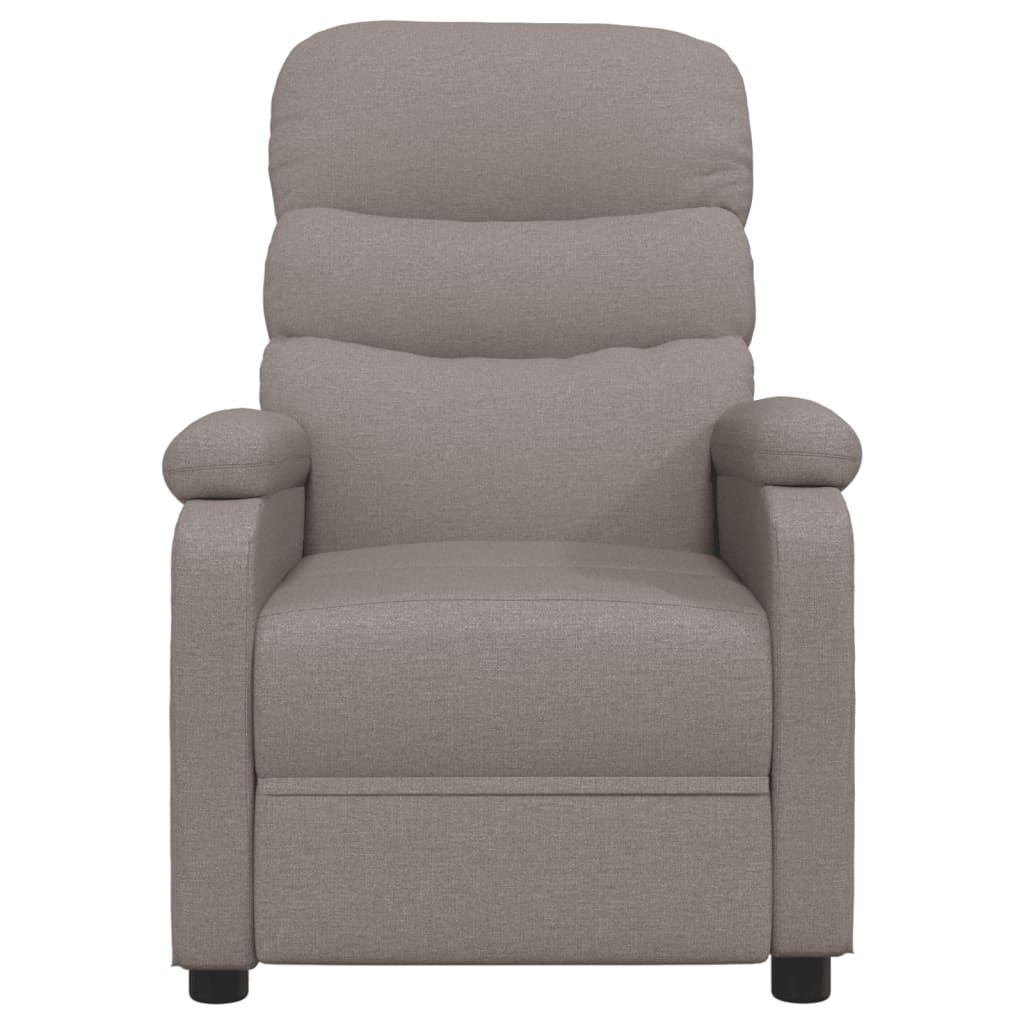 Fauteuil verstelbaar stof taupe is nu te koop bij PeponiXL, paradijselijk wonen!