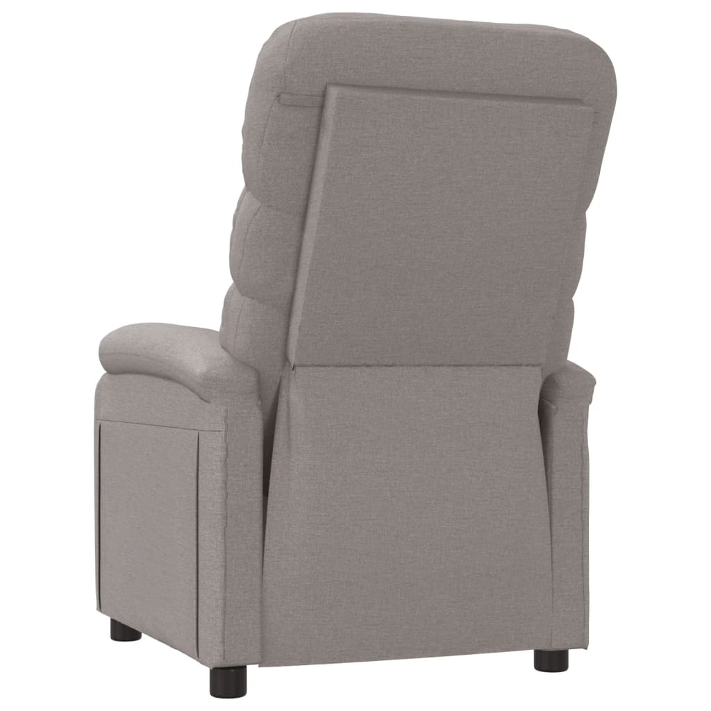 Fauteuil verstelbaar stof taupe is nu te koop bij PeponiXL, paradijselijk wonen!