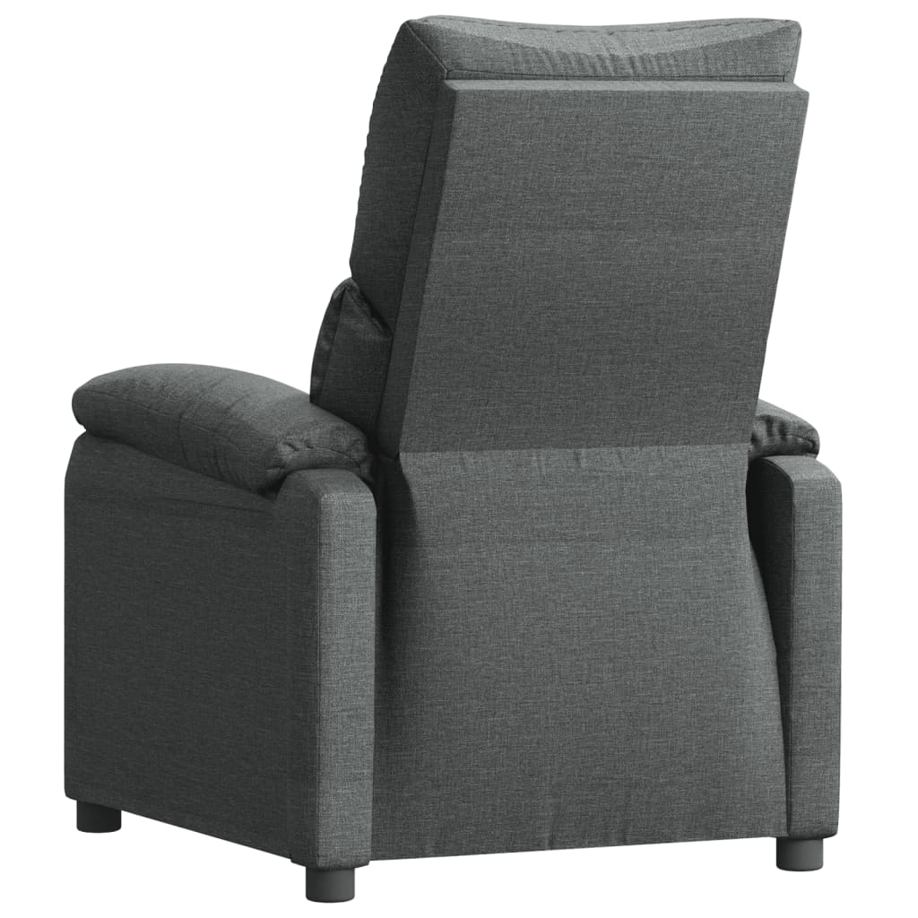 Fauteuil verstelbaar stof donkergrijs is nu te koop bij PeponiXL, paradijselijk wonen!