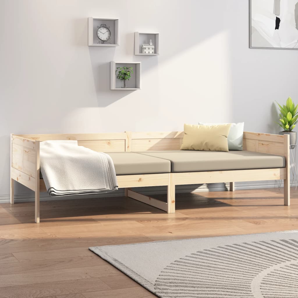 Slaapbank massief grenenhout 80x200 cm is nu te koop bij PeponiXL, paradijselijk wonen!