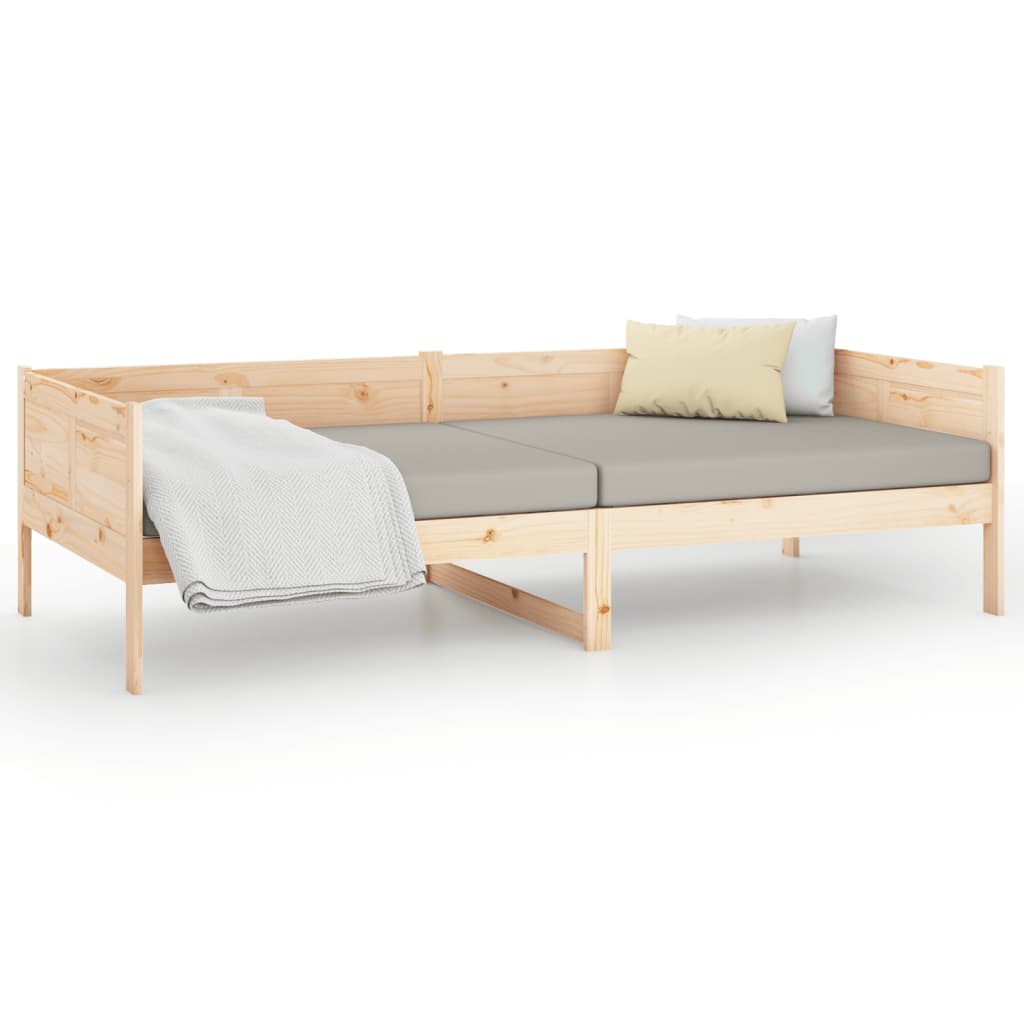 Slaapbank massief grenenhout 80x200 cm is nu te koop bij PeponiXL, paradijselijk wonen!