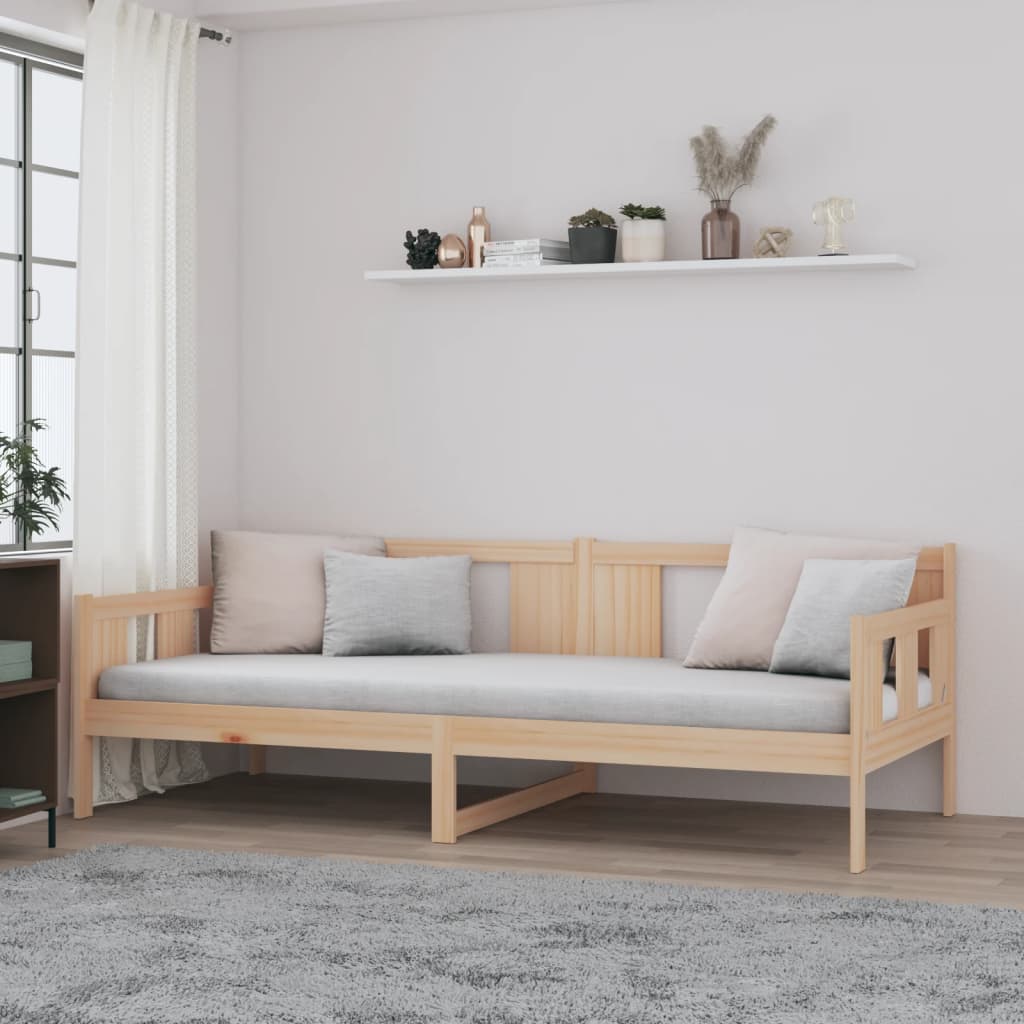 Slaapbank massief grenenhout 90x200 cm is nu te koop bij PeponiXL, paradijselijk wonen!