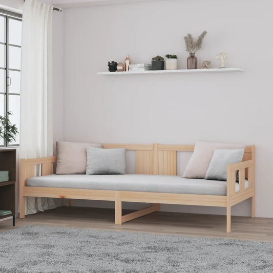 Slaapbank massief grenenhout 90x200 cm is nu te koop bij PeponiXL, paradijselijk wonen!