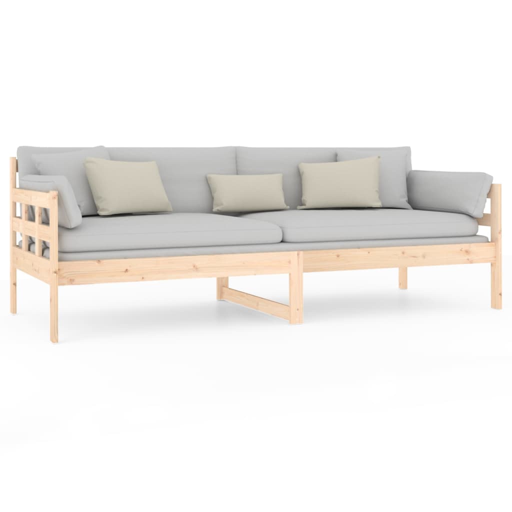 Slaapbank massief grenenhout 80x200 cm is nu te koop bij PeponiXL, paradijselijk wonen!