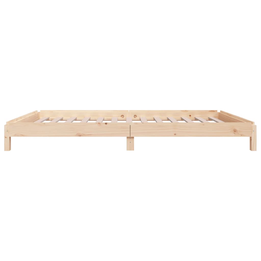 Bed stapelbaar 75x190 cm massief grenenhout is nu te koop bij PeponiXL, paradijselijk wonen!