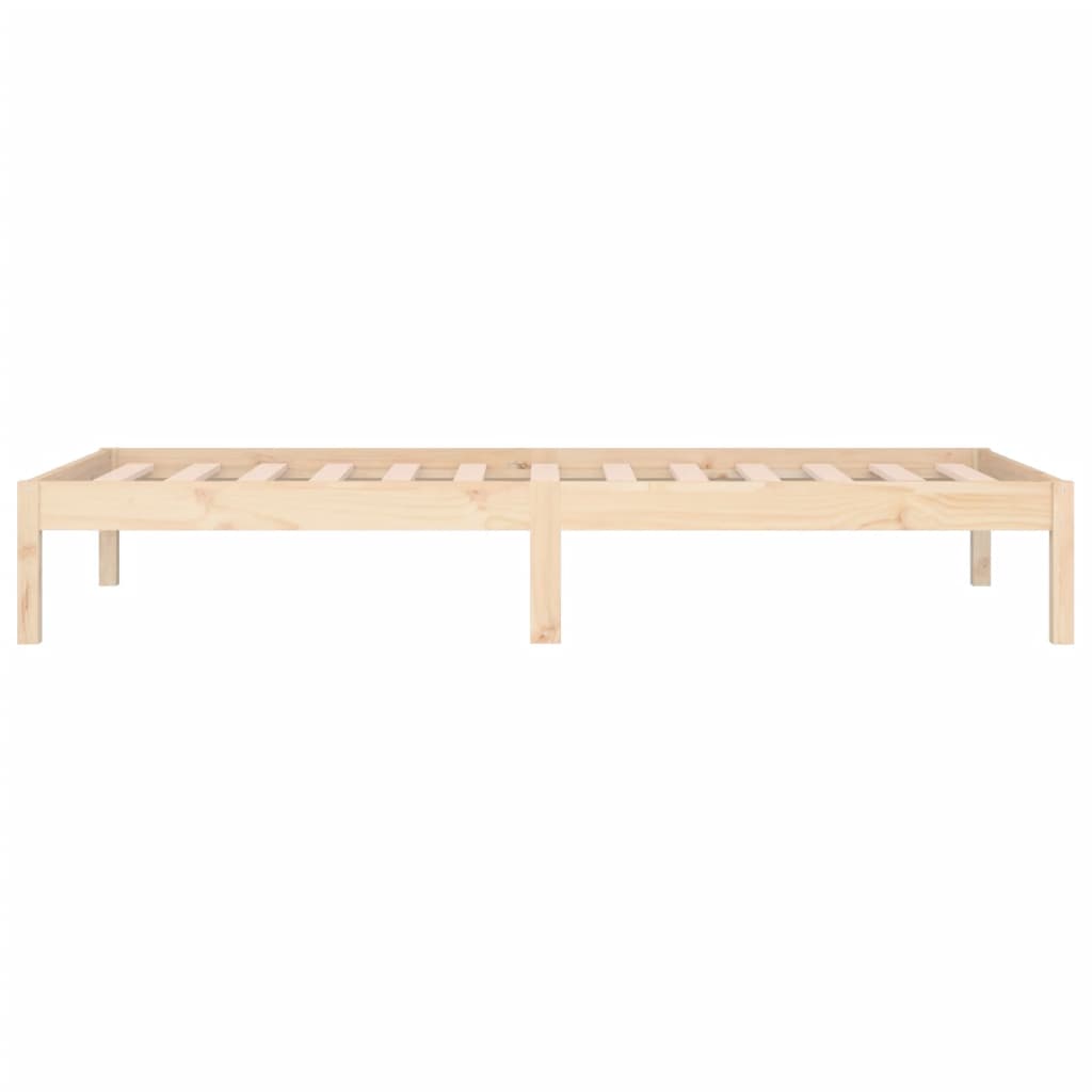 Slaapbank zonder matras 80x200 cm massief grenenhout