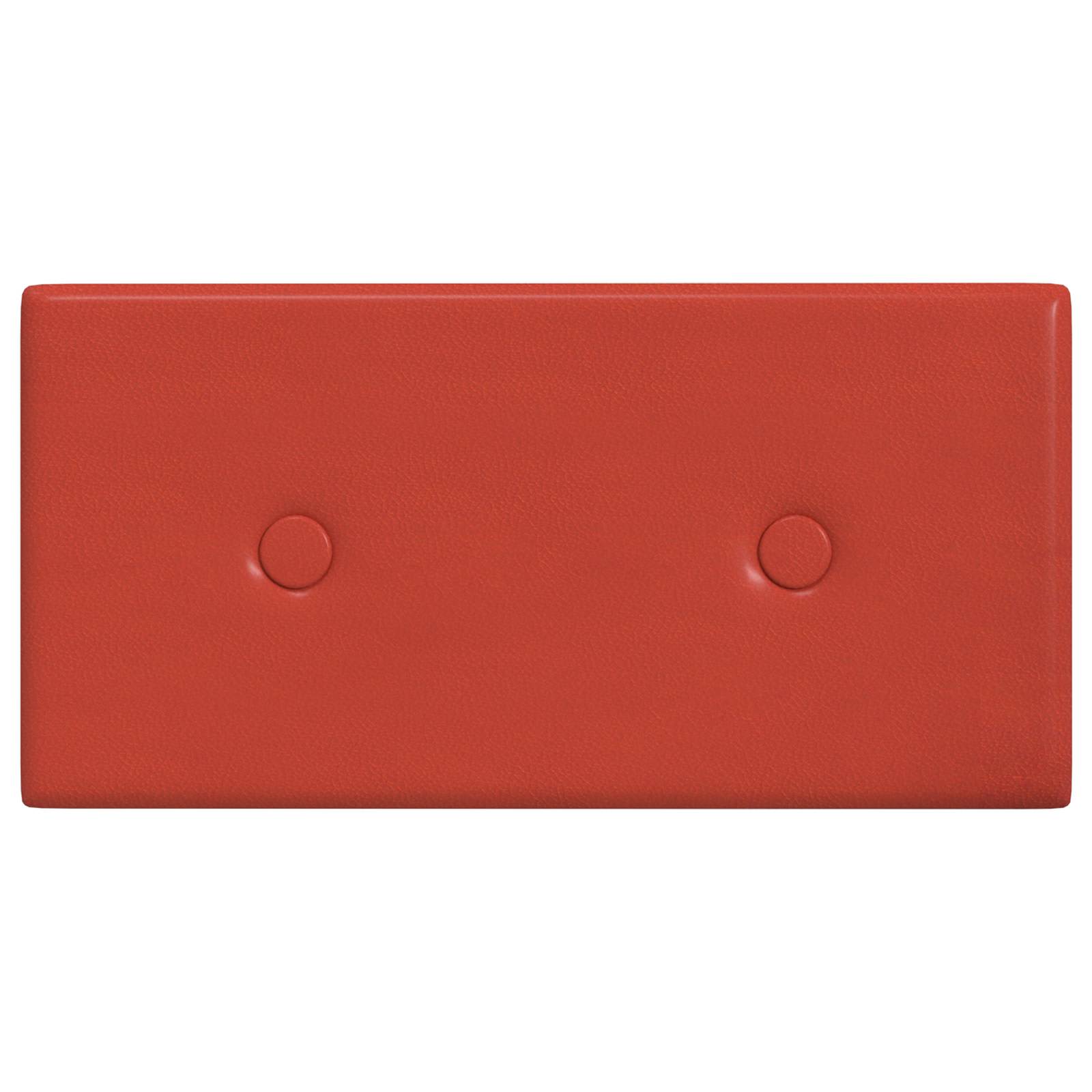 Wandhoofdbord 12 pcs Rood 30 x 15 cm Nep Leer is nu te koop bij PeponiXL, paradijselijk wonen!