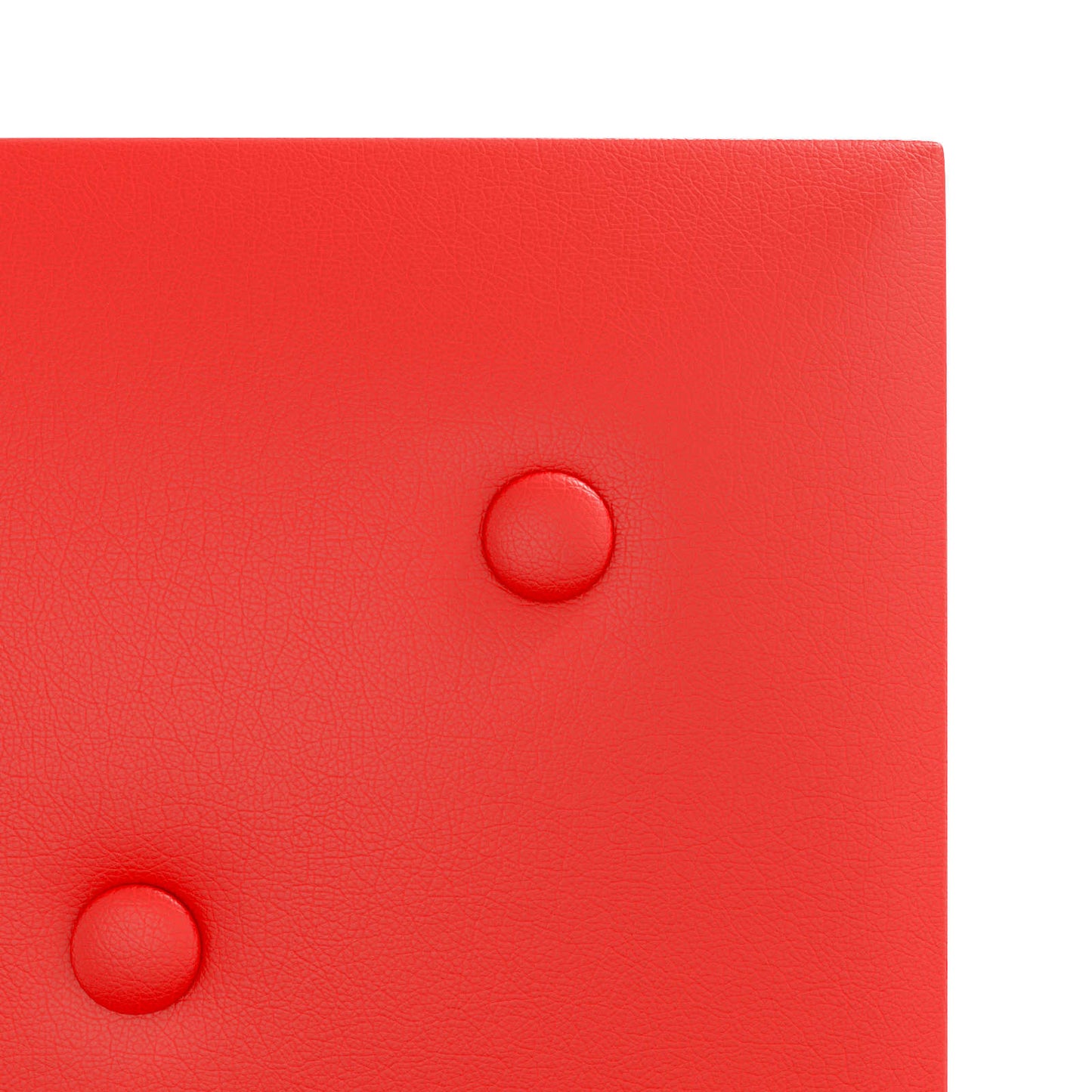 Wandhoofdbord 12 pcs Rood 30 x 30 cm Nep Leer is nu te koop bij PeponiXL, paradijselijk wonen!