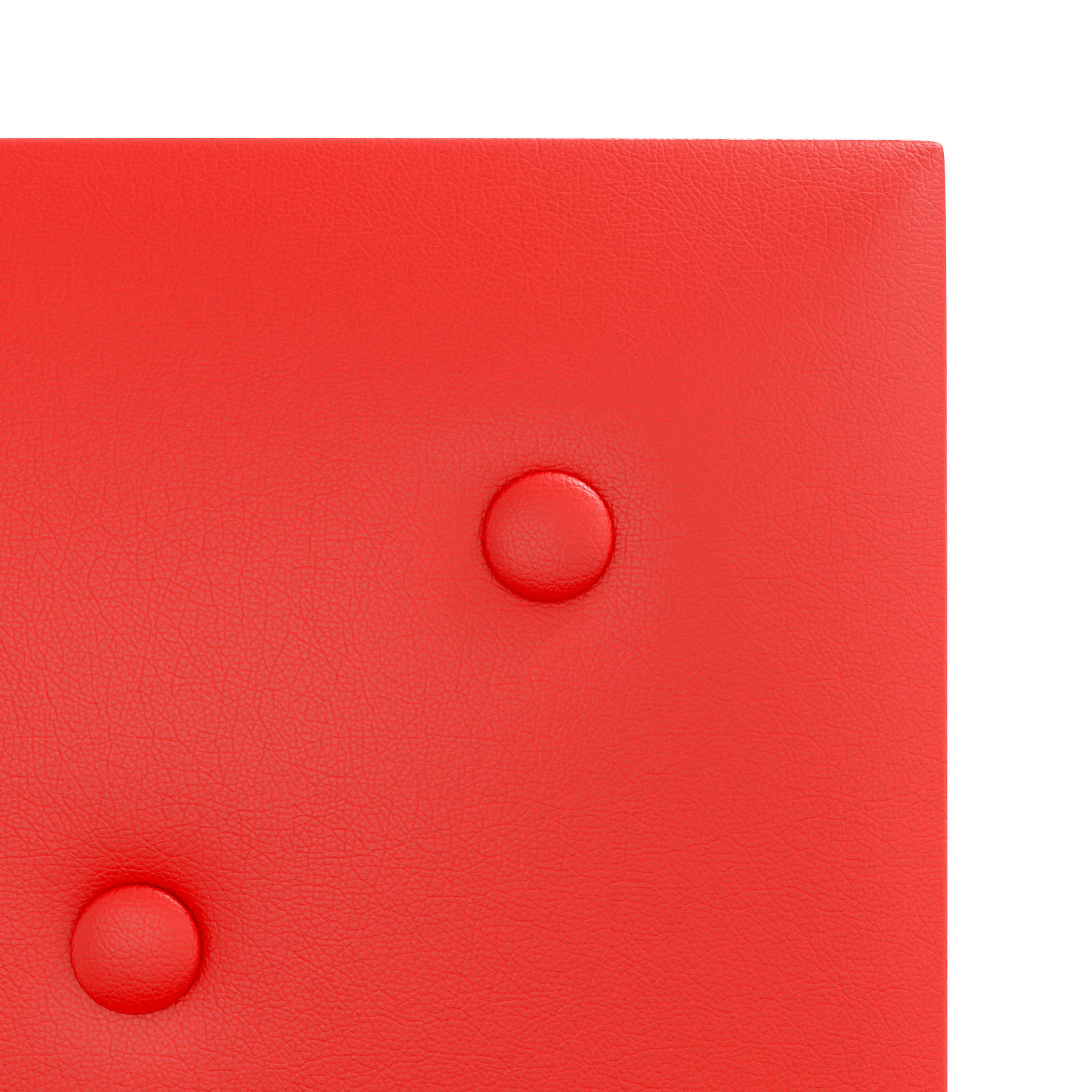 Wandhoofdbord 12 pcs Rood 30 x 30 cm Nep Leer is nu te koop bij PeponiXL, paradijselijk wonen!