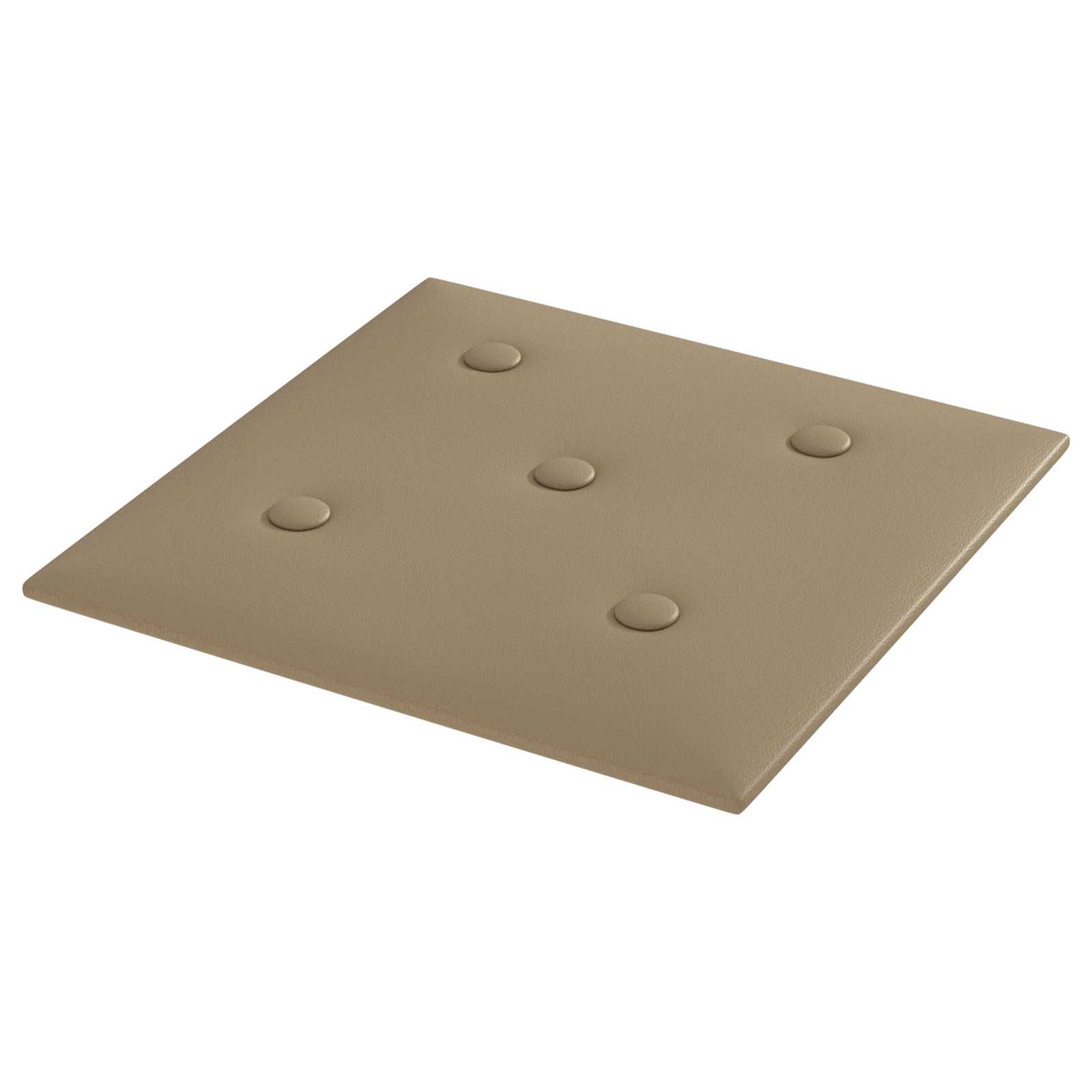 Wandhoofdbord 12 pcs Cappuccino 30 x 30 cm Nep Leer is nu te koop bij PeponiXL, paradijselijk wonen!