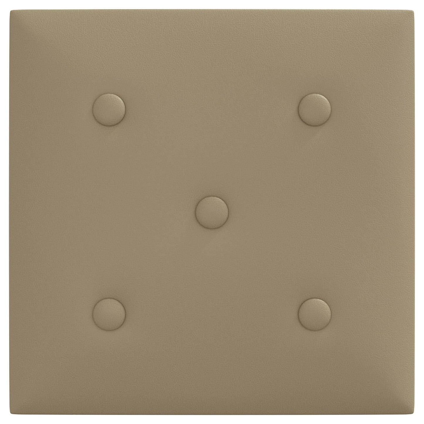 Wandhoofdbord 12 pcs Cappuccino 30 x 30 cm Nep Leer is nu te koop bij PeponiXL, paradijselijk wonen!