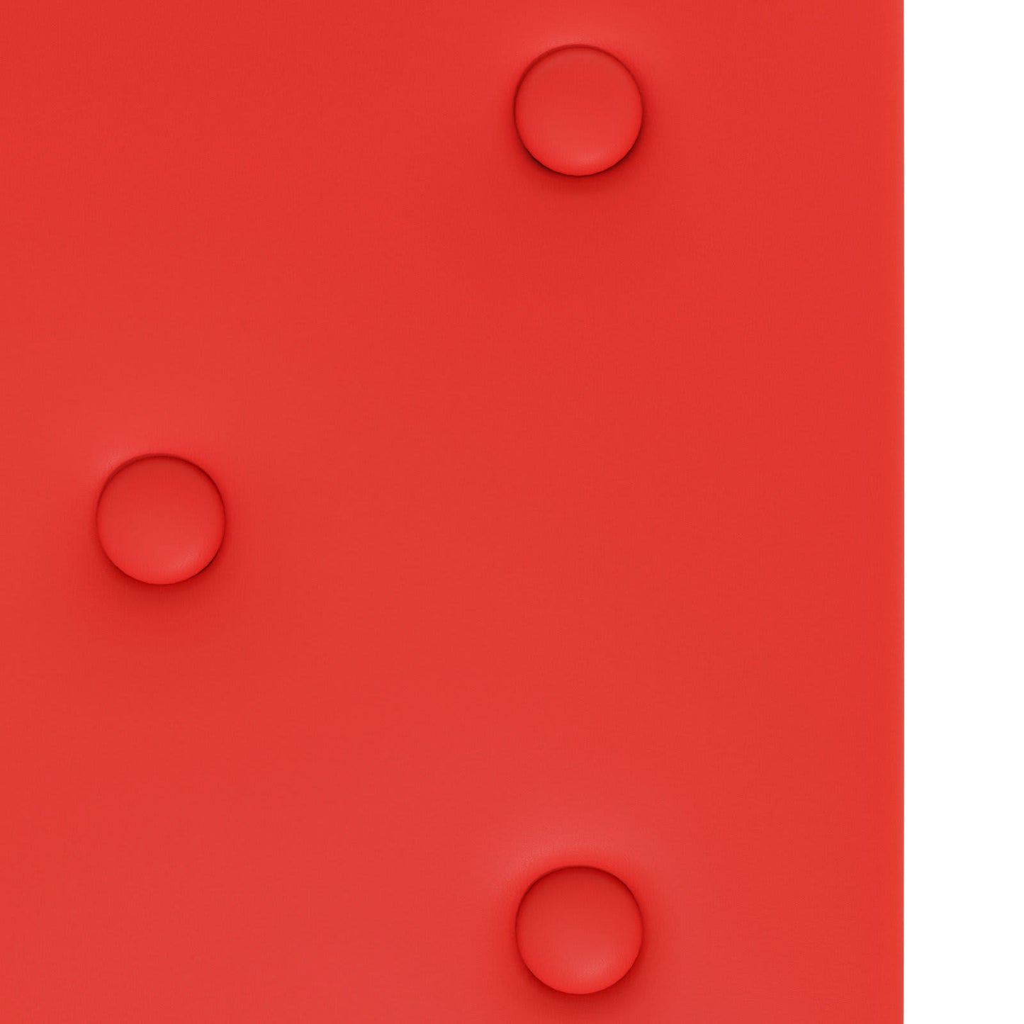 Wandhoofdbord 12 pcs Rood 60 x 30 cm Nep Leer is nu te koop bij PeponiXL, paradijselijk wonen!