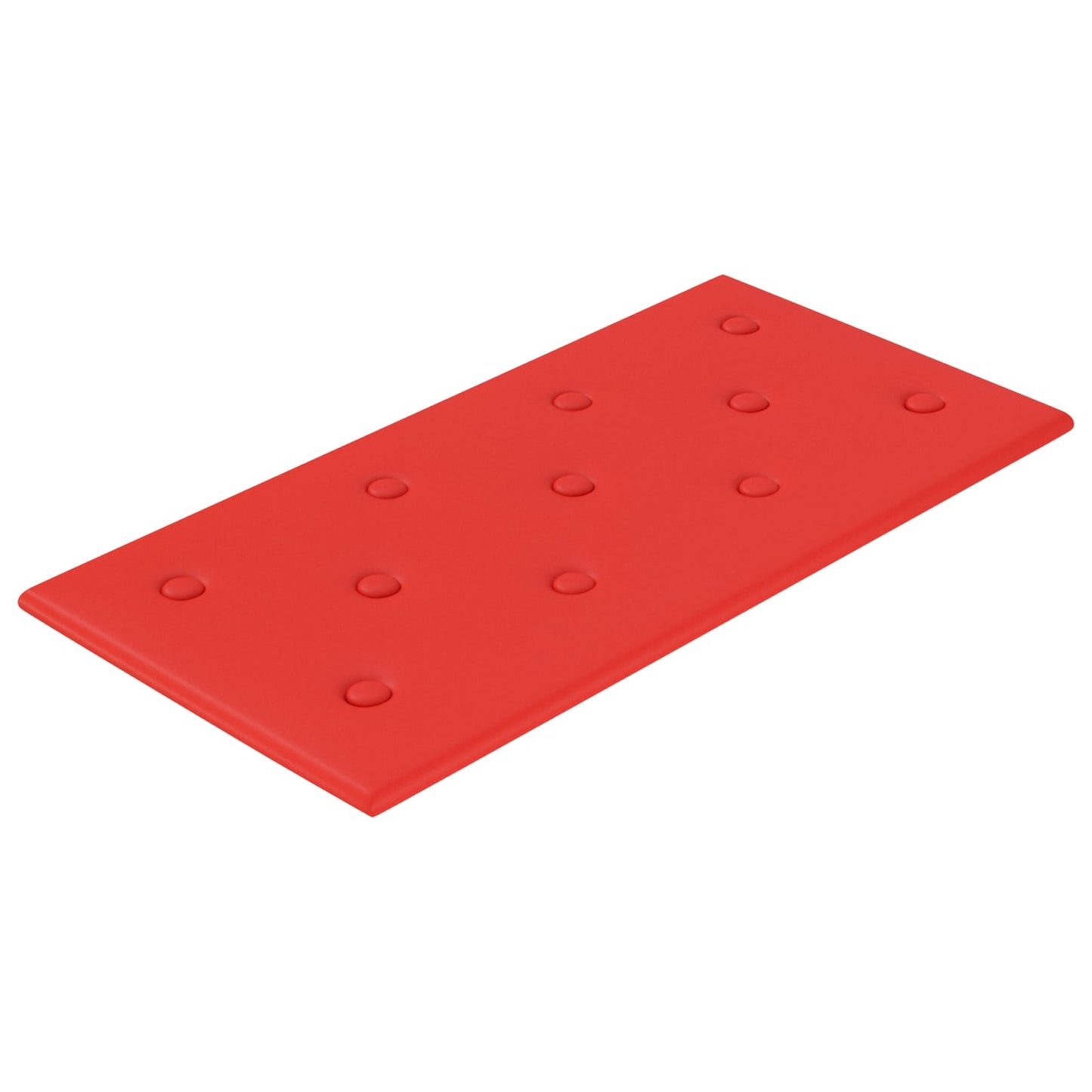 Wandhoofdbord 12 pcs Rood 60 x 30 cm Nep Leer is nu te koop bij PeponiXL, paradijselijk wonen!