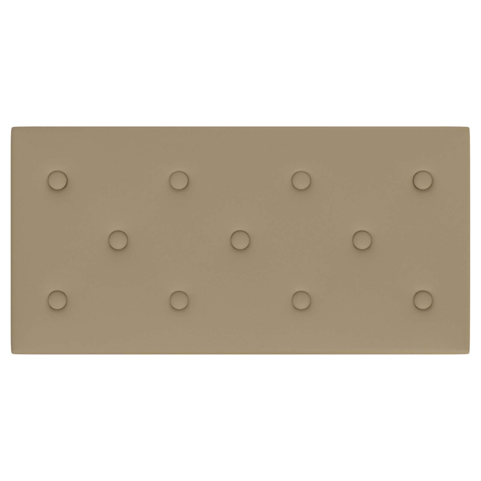 Wandhoofdbord 12 pcs Cappuccino 60 x 30 cm Nep Leer is nu te koop bij PeponiXL, paradijselijk wonen!