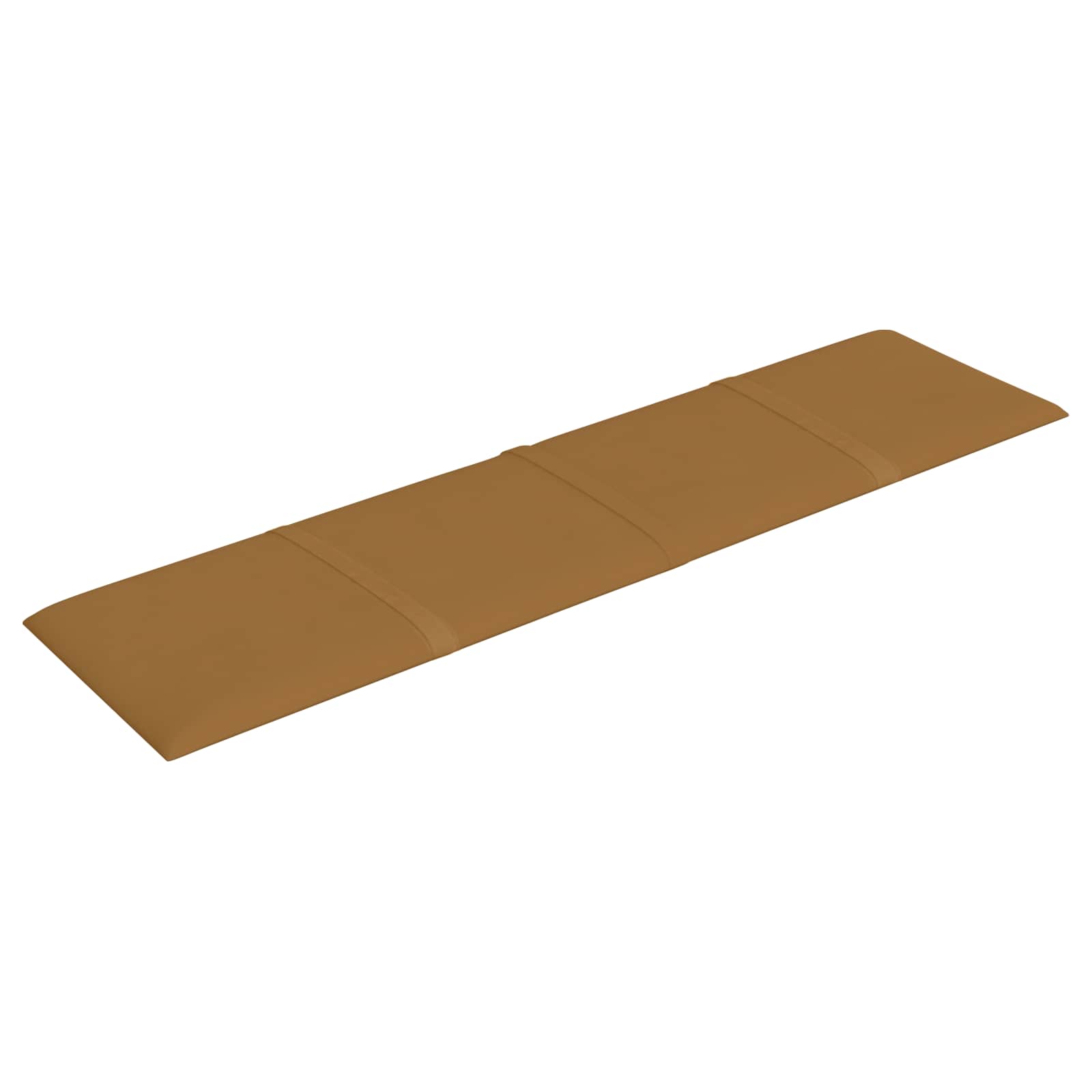 Wandhoofdbord 12 pcs Bruin 60 x 15 cm Fluweel is nu te koop bij PeponiXL, paradijselijk wonen!