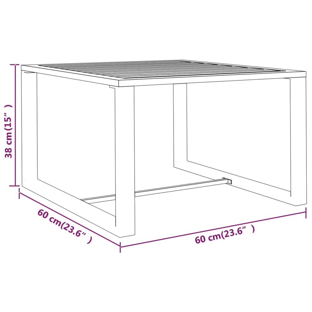 11-delige Loungeset met kussens aluminium antracietkleurig is nu te koop bij PeponiXL, paradijselijk wonen!