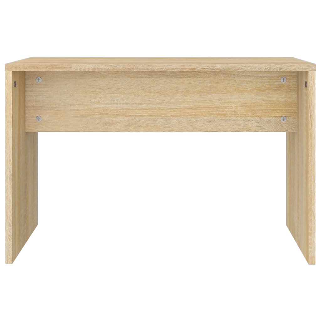 Kaptafelkruk 70x35x45 cm bewerkt hout sonoma eikenkleurig is nu te koop bij PeponiXL, paradijselijk wonen!