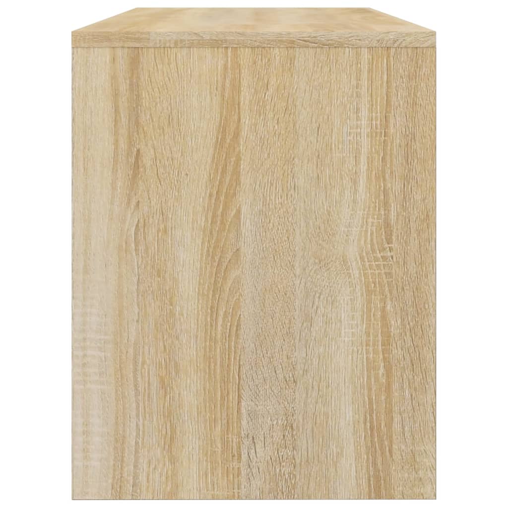 Kaptafelkruk 70x35x45 cm bewerkt hout sonoma eikenkleurig is nu te koop bij PeponiXL, paradijselijk wonen!