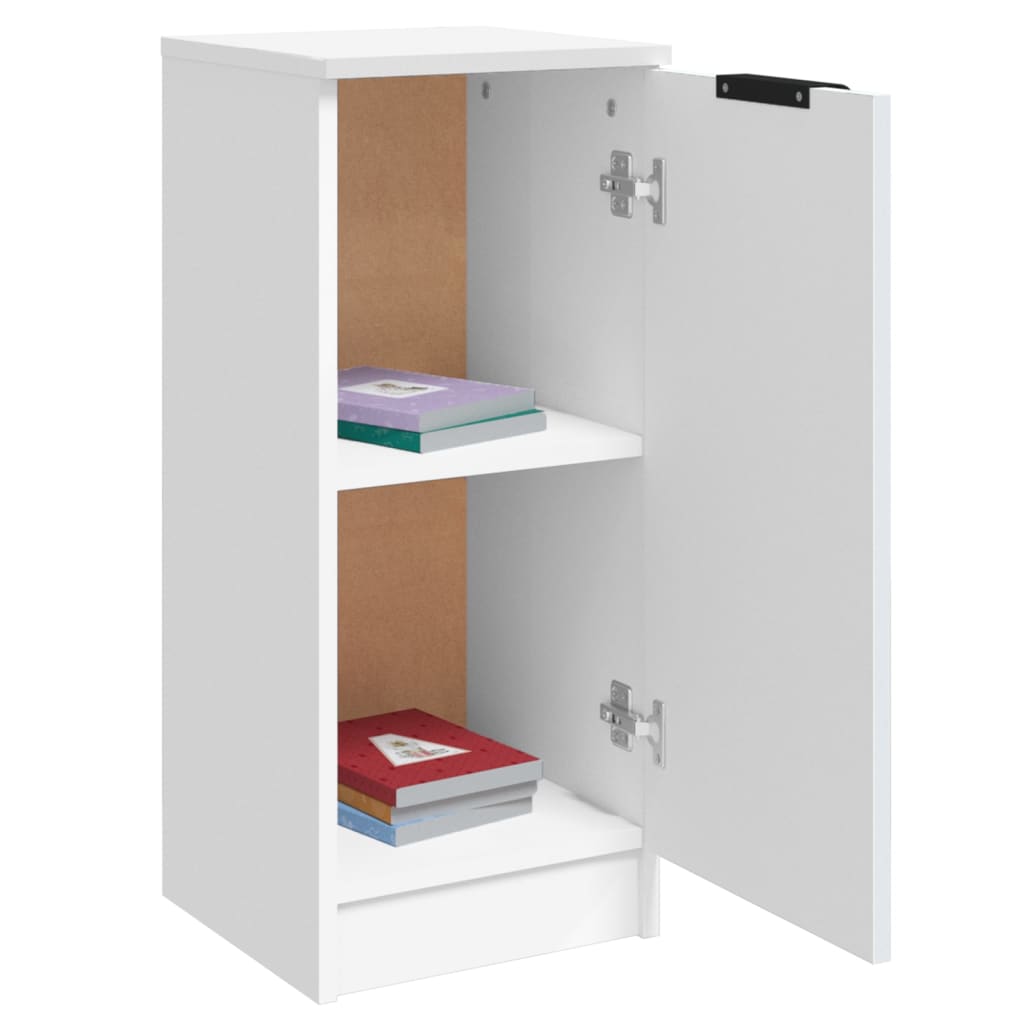 Dressoir 30x30x70 cm bewerkt hout wit is nu te koop bij PeponiXL, paradijselijk wonen!