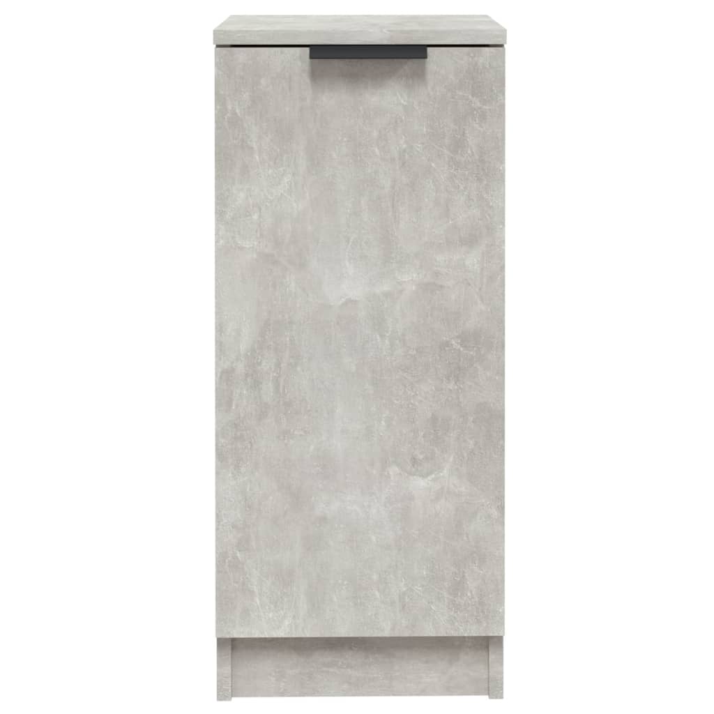 Dressoirs 2 st 30x30x70 cm bewerkt hout betongrijs is nu te koop bij PeponiXL, paradijselijk wonen!