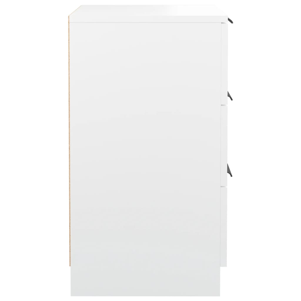 Nachtkastjes 2 st 40x36x65 cm wit is nu te koop bij PeponiXL, paradijselijk wonen!