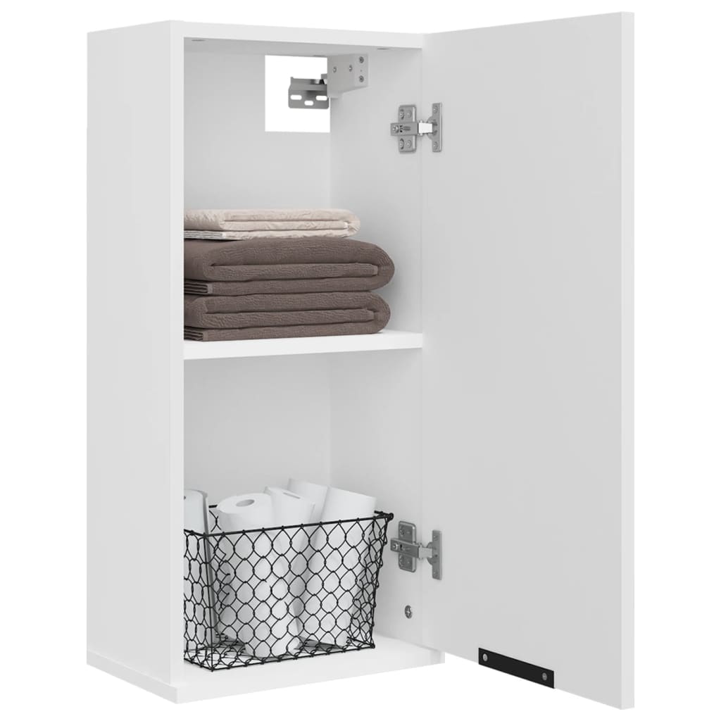 Badkamerkast wandgemonteerd 32x20x67 cm wit is nu te koop bij PeponiXL, paradijselijk wonen!