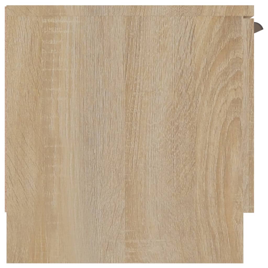 Tv-meubel 102x35x36,5 cm bewerkt hout sonoma eikenkleurig is nu te koop bij PeponiXL, paradijselijk wonen!