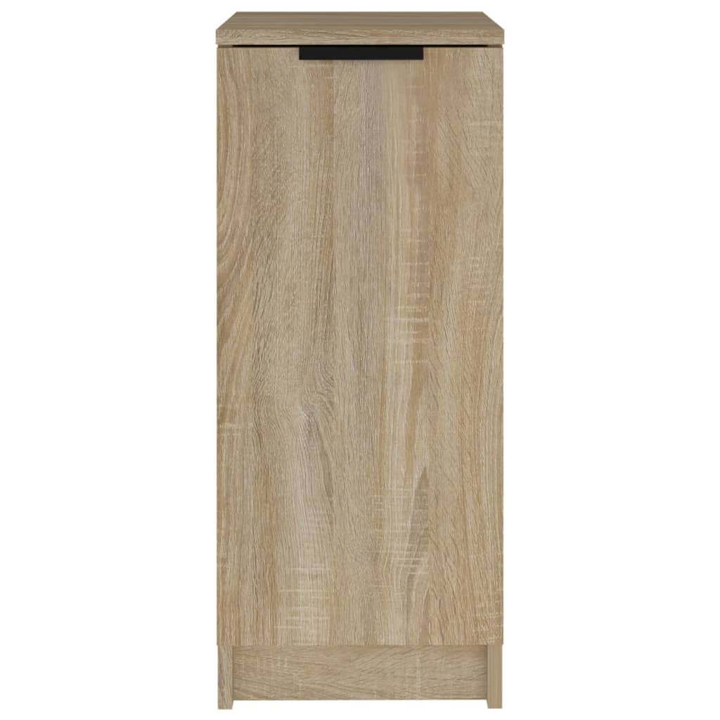 Schoenenkast 30x35x70 cm bewerkt hout sonoma eikenkleurig is nu te koop bij PeponiXL, paradijselijk wonen!
