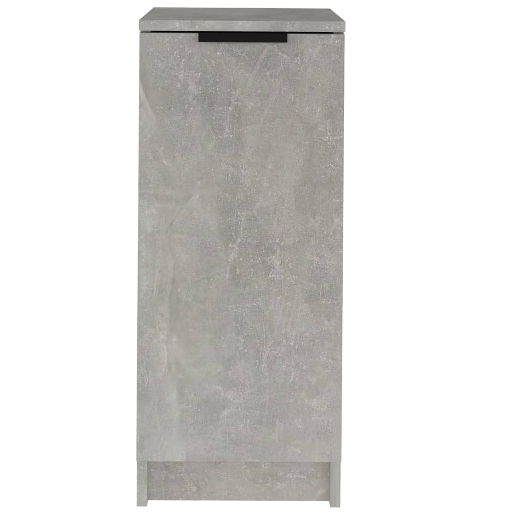 Schoenenkast 30x35x70 cm bewerkt hout betongrijs is nu te koop bij PeponiXL, paradijselijk wonen!