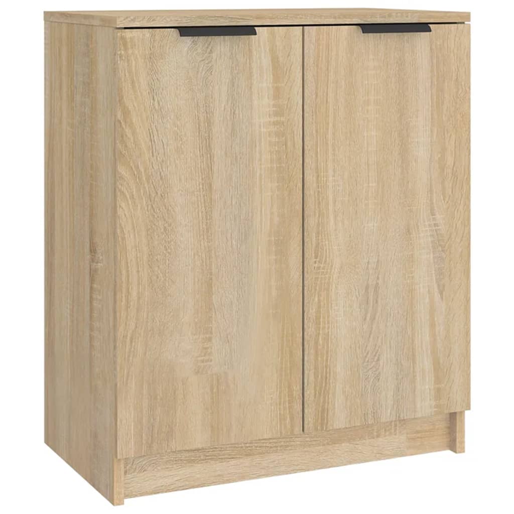 Schoenenkast 59x35x70 cm bewerkt hout sonoma eikenkleurig is nu te koop bij PeponiXL, paradijselijk wonen!