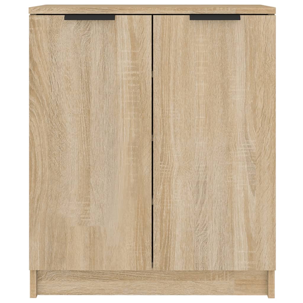 Schoenenkast 59x35x70 cm bewerkt hout sonoma eikenkleurig is nu te koop bij PeponiXL, paradijselijk wonen!