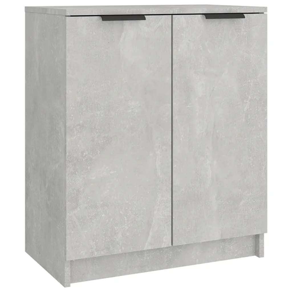 Schoenenkast 59x35x70 cm bewerkt hout betongrijs is nu te koop bij PeponiXL, paradijselijk wonen!