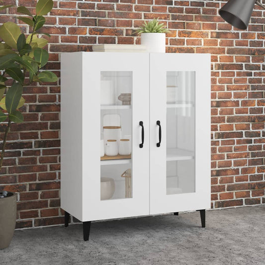 Dressoir 69,5x34x90 cm bewerkt hout wit is nu te koop bij PeponiXL, paradijselijk wonen!
