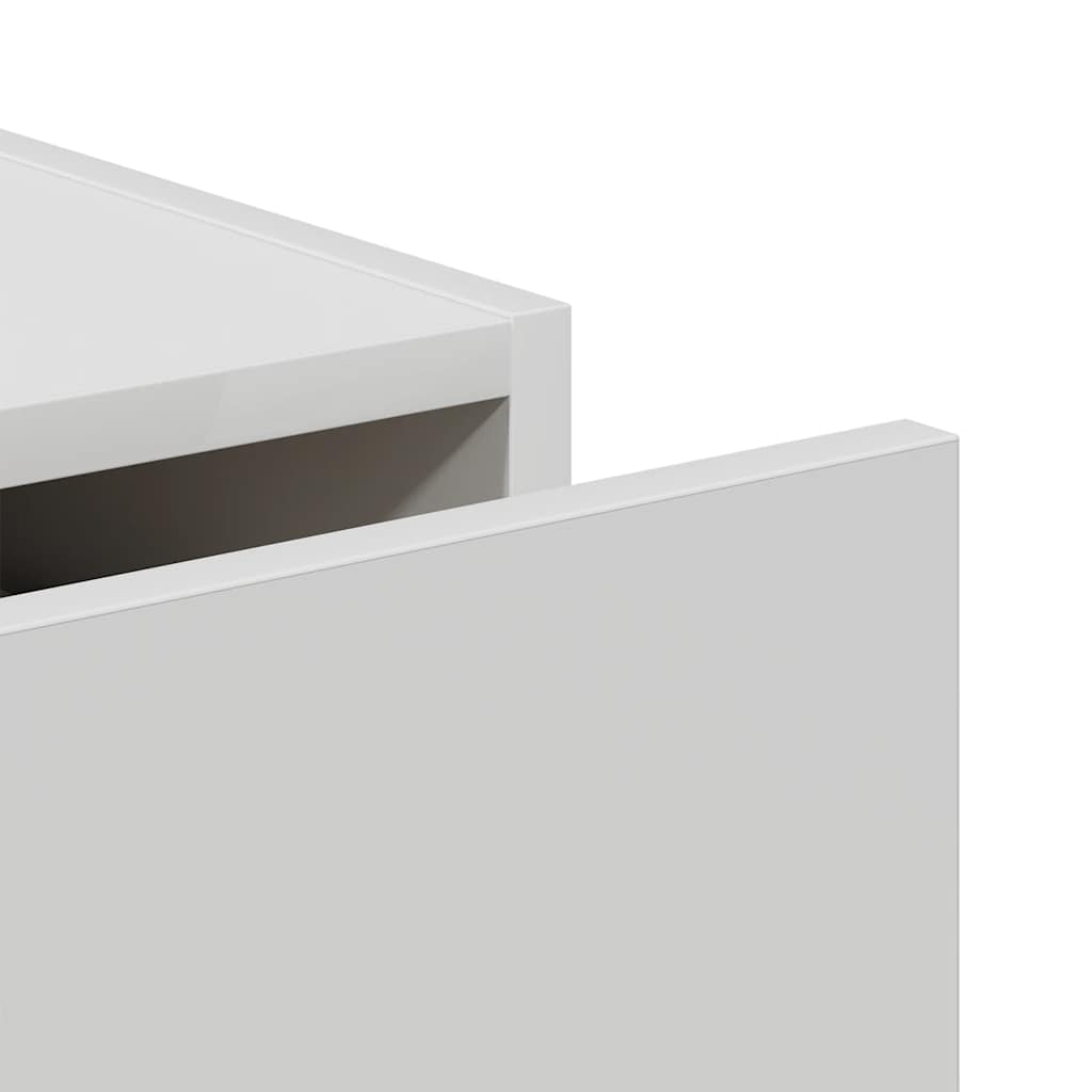 Dressoir 69,5x34x90 cm bewerkt hout wit is nu te koop bij PeponiXL, paradijselijk wonen!