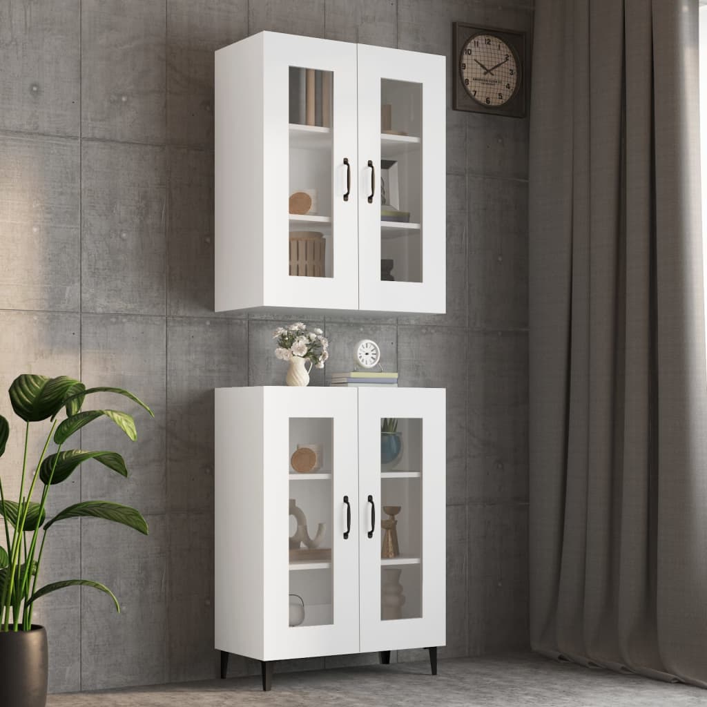 Bovenkast 69,5x34x90 cm wit is nu te koop bij PeponiXL, paradijselijk wonen!
