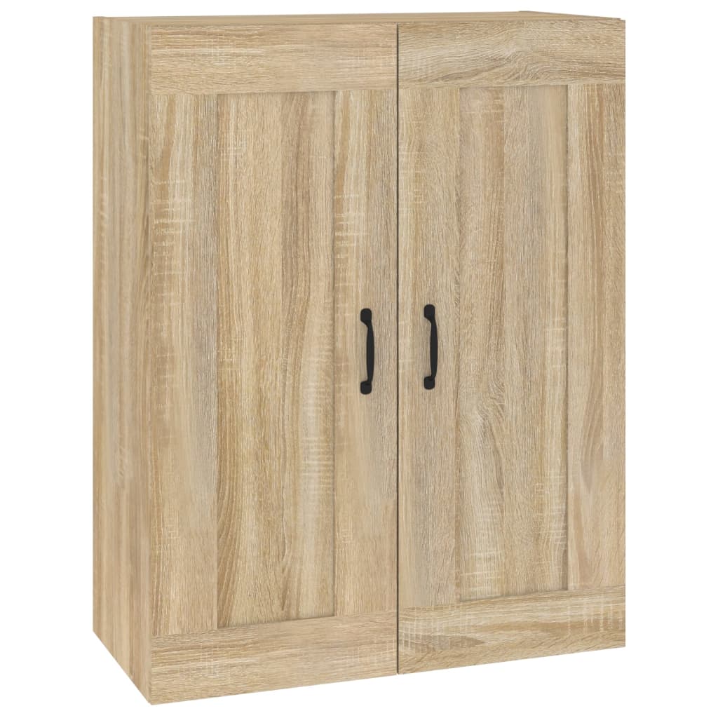 Hangkast 69,5x32,5x90 cm sonoma eikenkleurig is nu te koop bij PeponiXL, paradijselijk wonen!