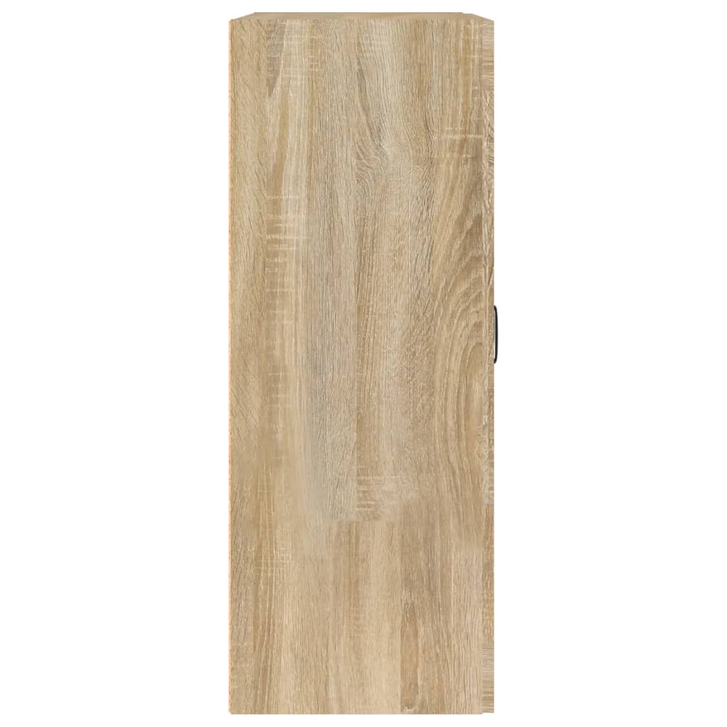 Hangkast 69,5x32,5x90 cm sonoma eikenkleurig is nu te koop bij PeponiXL, paradijselijk wonen!