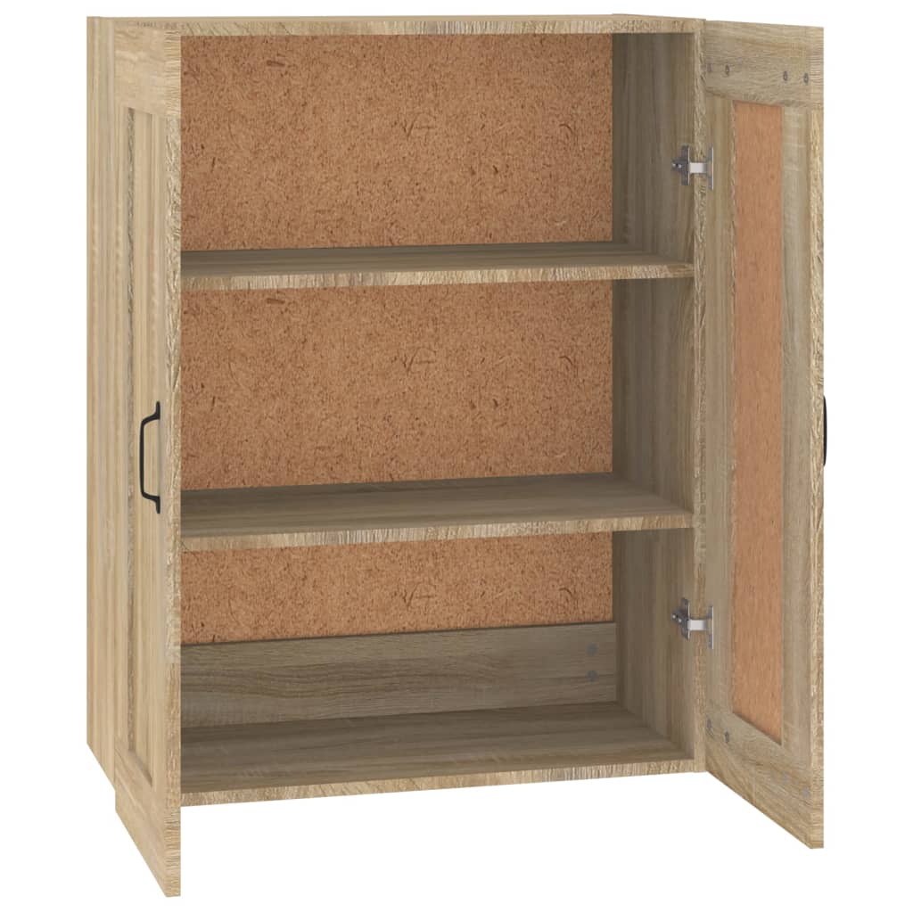 Hangkast 69,5x32,5x90 cm sonoma eikenkleurig is nu te koop bij PeponiXL, paradijselijk wonen!