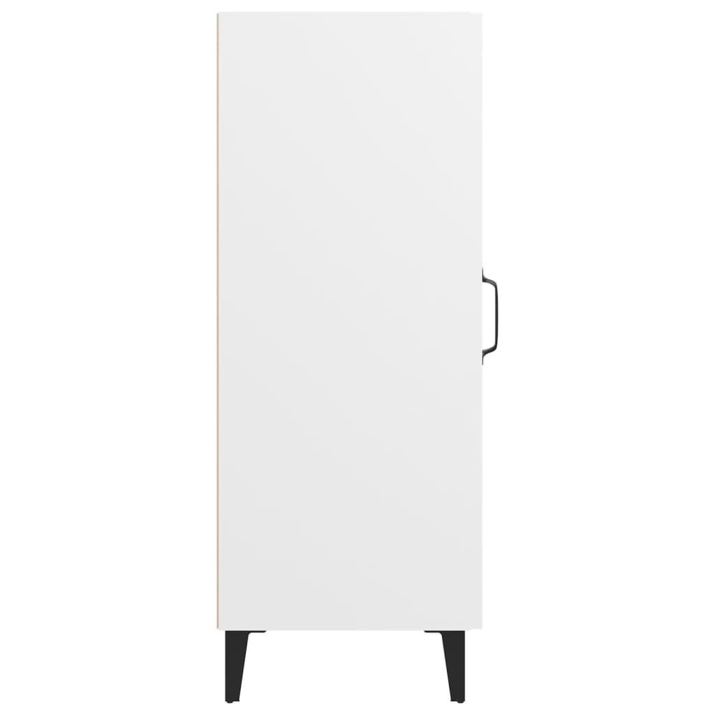 Dressoir 34,5x34x90 cm bewerkt hout wit is nu te koop bij PeponiXL, paradijselijk wonen!