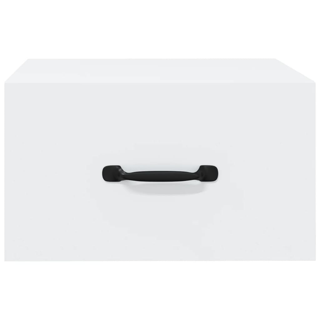 Nachtkastje wandgemonteerd 35x35x20 cm wit is nu te koop bij PeponiXL, paradijselijk wonen!